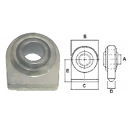 Rotule à souder Ø 26 mm pour tracteur adaptable