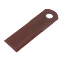 Couteau lisse pour moissonneuse batteuse CASE IH 193361A1 adaptable