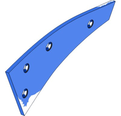 Streichblech-Streifen 1 - links SRP328PL1M Rabe by Muzzi Industrie