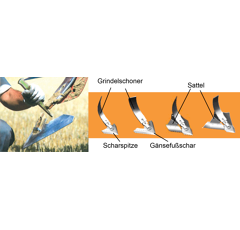 Gänsefußschar, Knock-on KK304312R Kverneland Bodenbearbeitung