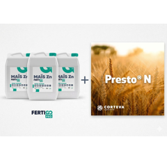 PACK MAÏS PERFORMANCE AZOTE 3x10L Maïs Zn + 3kg Presto N