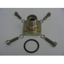 Gerader-Schraubflansch    AG 22x1.5Lochkreis 40 mm, max. Betriebsdruck 100 barO-Ring 26x2.5  GF40CEL15