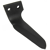 Dent gauche 100 x 15 x 310 mm pour herse PERUGINI adaptable - BlackSteel©