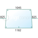 Pare-brise pour machine agricole MASSEY FERGUSON 3304539M1 adaptable