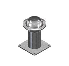 Bride ANFOR carrée 180 x 180 Ø 200 mm mâle