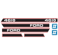 Autocollant pour tracteur FORD 83954990 adaptable