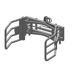 Pince balles 1200 kg hydraulique WEIDEMANN adaptable