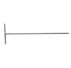 Erdpfahl 0,75m mit T-Griff, verzinkt 