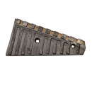 Contre-sep Droit carbure équerres et rechargement pour charrue LEMKEN 3411525 adaptable