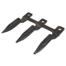 Dedo triple para barra de corte JOHN DEERE H25603 adaptable
