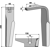 Dent Droite pour herses rotatives AMAZONE 954426 adaptable - Blacksteel©