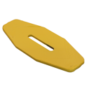 Abstreifer für Packerwalze, Durastar beschichtet 435805 Pöttinger Original