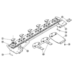 Steinschutz für Mähmaschine KUHN 56802210 original