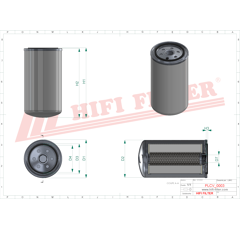 Filtre à gasoil adaptable HIFI FILTER SN25106