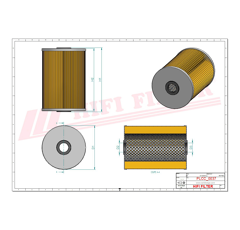 Filtre à essence adaptable HIFI FILTER SN230