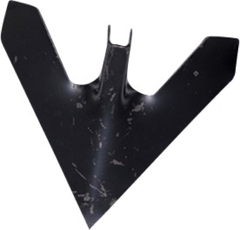 Cœur 160 x 17 mm pour bineuse adaptable - BlackSteel©
