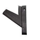 Lame Droite de décompacteur avec plaquettes carbure et rechargement AGRISEM 2012331 adaptable