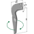 Dent droite pour herse rotative FRANDENT SU980171 adaptable - Blacksteel©