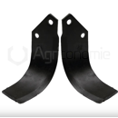 Lame de fraise droite courbée 60 x 6 mm DONDI adaptable - BlackSteel©