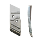 Pointe Droite carbure et rechargement pour charrue OVERUM 94608 adaptable