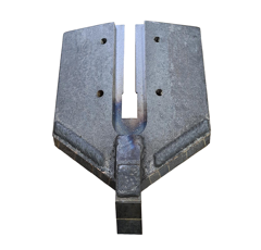 Lame 4 trous pour décompacteur carbure et rechargement DEMBLON 7036 adaptable