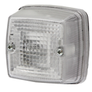 Feu de position gauche/droite 84 x 84 mm pour JOHN DEERE AL258770 HELLA