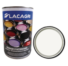 Peinture primaire Blanc UNIVERSEL pot 1L | LACAGRI
