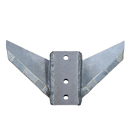 Aileron de déchaumeur carbure QUIVOGNE adaptable