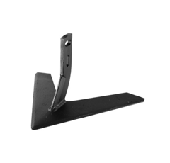 Soc à ailettes  pour bineuse MONOSEM 10100017 adaptable - BlackSteel©