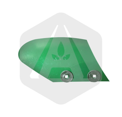 Versoir de rasette droite adaptable