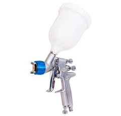 Mitteldruck-Lackierpistole HVPL,2,5 bar Arbeitsdruck,1,8 mm Düse,600 ml Fließbecher       