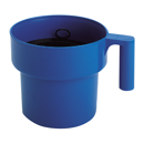 Bol de traite en plastique conique 1 l