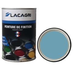 Peinture de finition Bleu MAUPU pot 1L| LACAGRI
