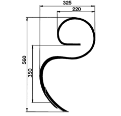 Dent standard pour KONGSKILDE vibroculteur 101000669 adaptable