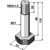 Bolzen 110x21 für Mulcher LAGARDE Nachbau  