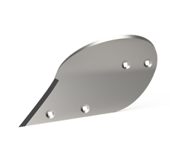 Versoir de rasette Gauche carbure pour charrue LEMKEN 3470655 adaptable