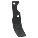 Lame droite courbée 40 x 6 mm pour fraise GOLDONI adaptable - BlackSteel©