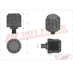 Filtre d'aération adaptable HIFI FILTER FS202
