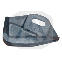 Talon fonte droit pour charrue KUHN 763008 adaptable