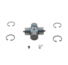 Kreuzgelenk 4x Sicherungsring, 2x Schmiernippel gerade, 1x Schmiernippel 67,5°, 1x Verschlussstofen 1368356 - Walterscheid
