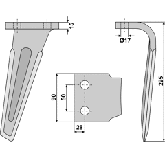 Kreiseleggenzinken - rechts RH114R RH  Sicma