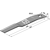 Fléau droit 520 x 100 x 12 mm pour broyeur SCHULTE 401066 adaptable