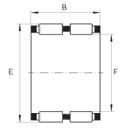 Nadelkranz INA Lager K606830ZW