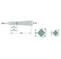 Dent de chargeur frontal pour KVERNELAND 221191|18601 adaptable