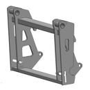 Interface d'accroche pour chargeur frontaux FAUCHEUX STD/JCB Q-FIT adaptable