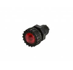 Lampe de contrôle rouge à 2 fiches 12 V