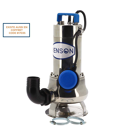 Pompe de relevage inox pour eaux chargées 230 V - 1,1 KW - RENSON