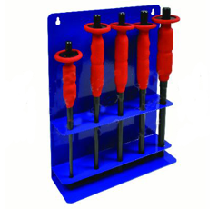 Jeu de 5 chasse-goupilles longs 260 - 300 mm