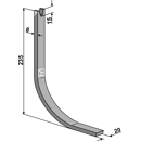 Patin de guide pour profondeur 235 mm adaptable - BlackSteel©