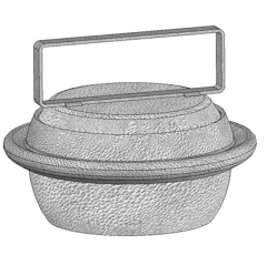 Bouchon galva ANFOR - mâle